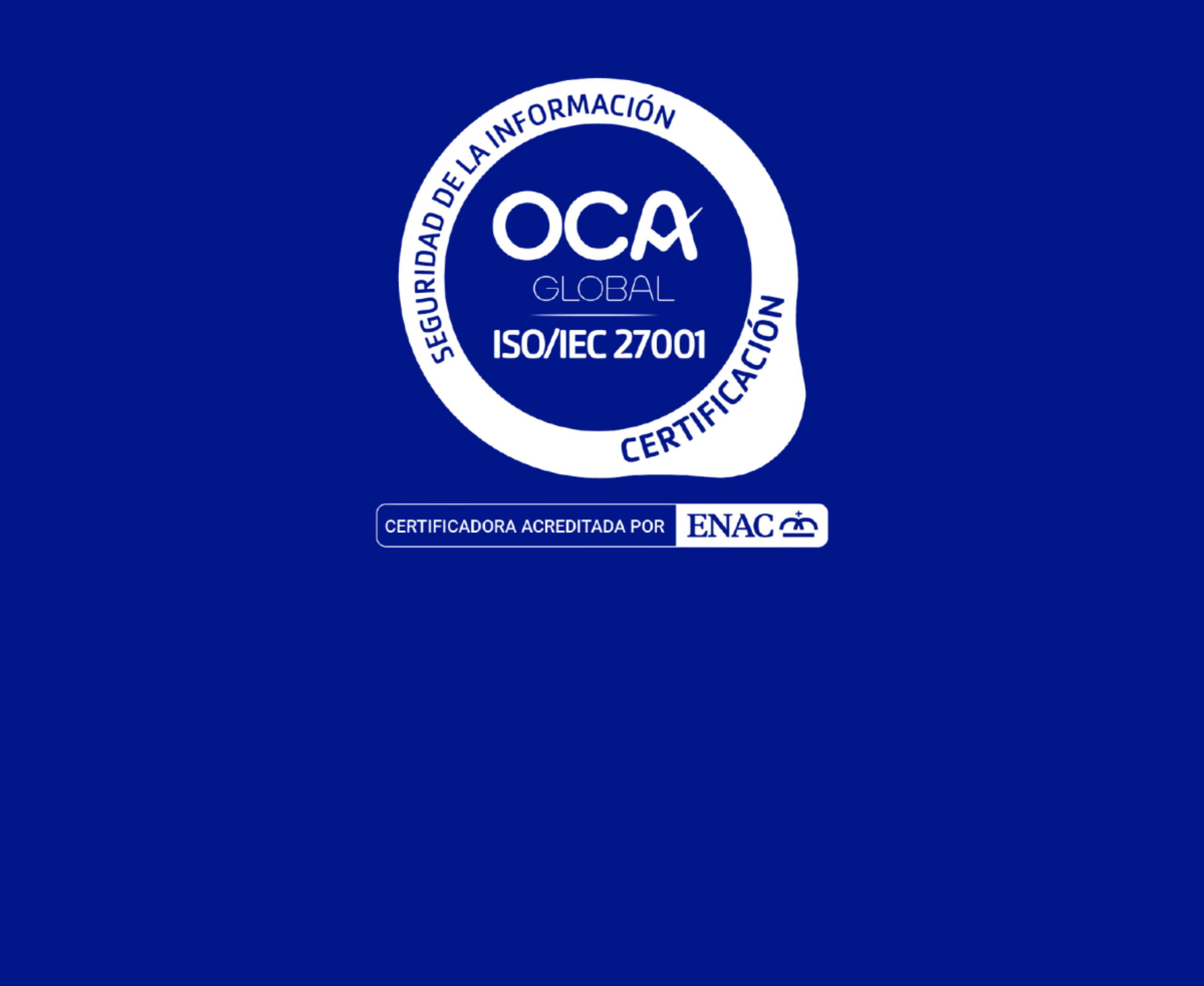 Logo OCA de ISO27001