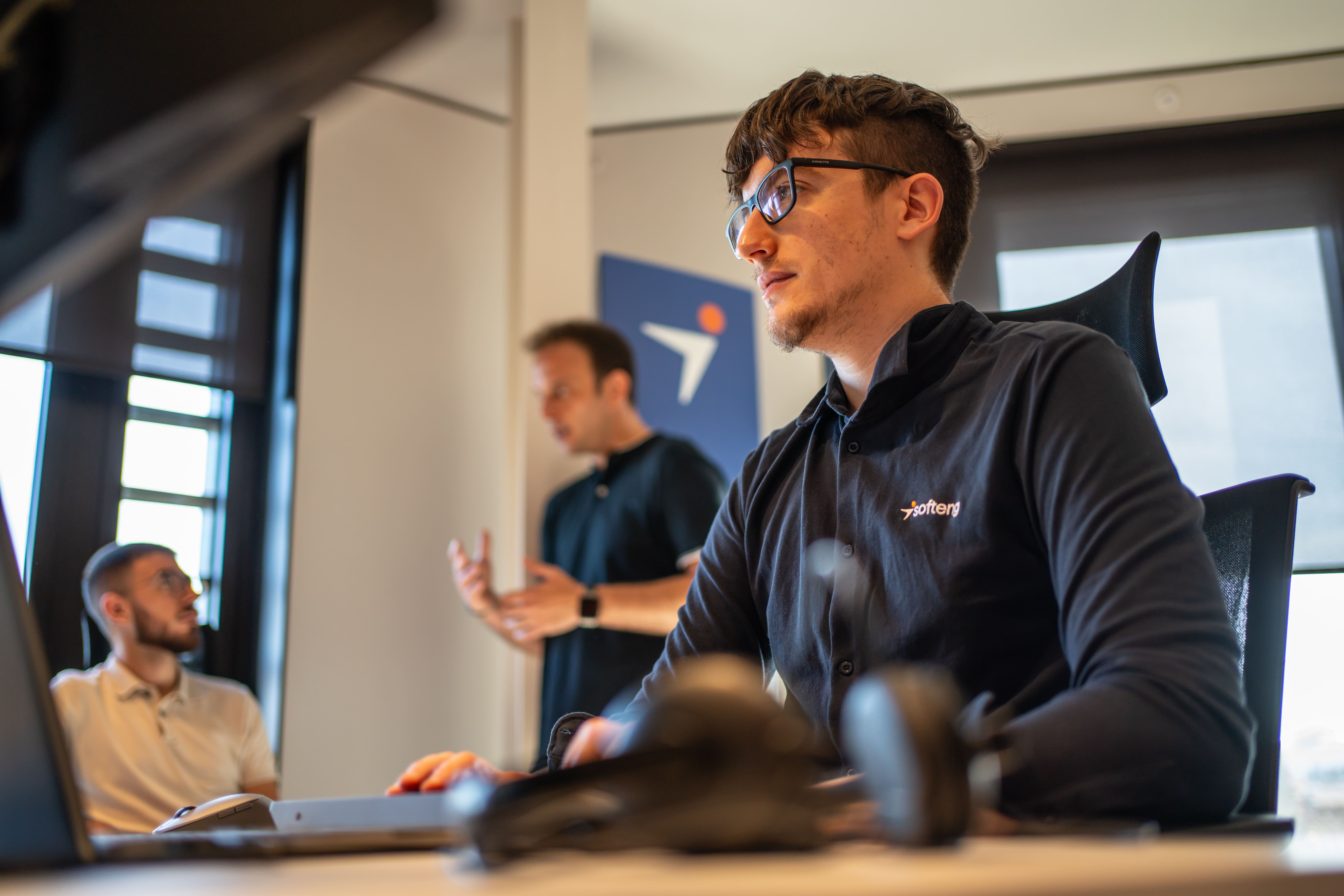 El equipo de SOC de ciberseguridad de Softeng